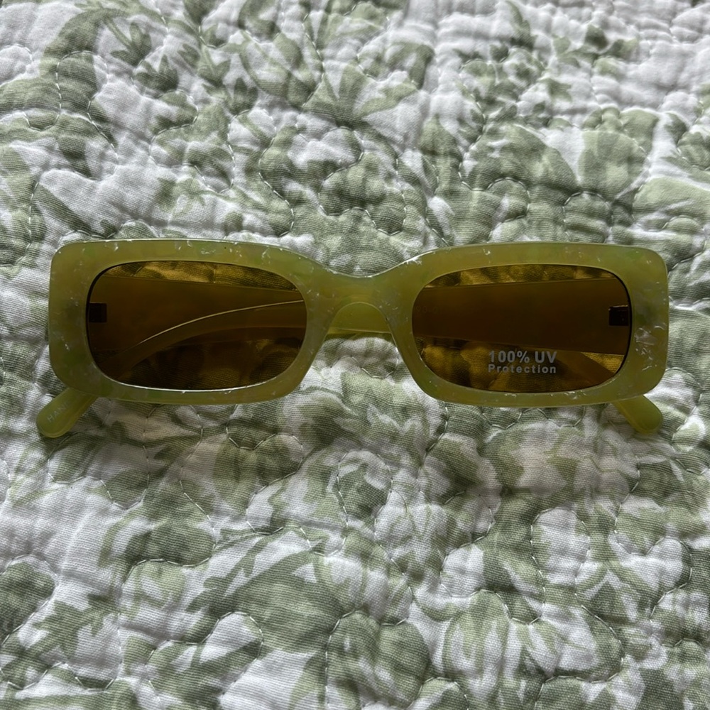 Green sunglasses